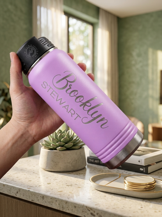 Personalized Water Bottle 20oz