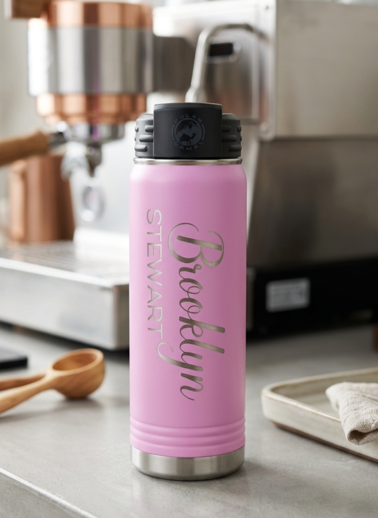 Personalized Water Bottle 20oz
