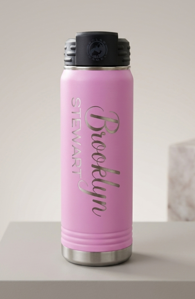 Personalized Water Bottle 20oz