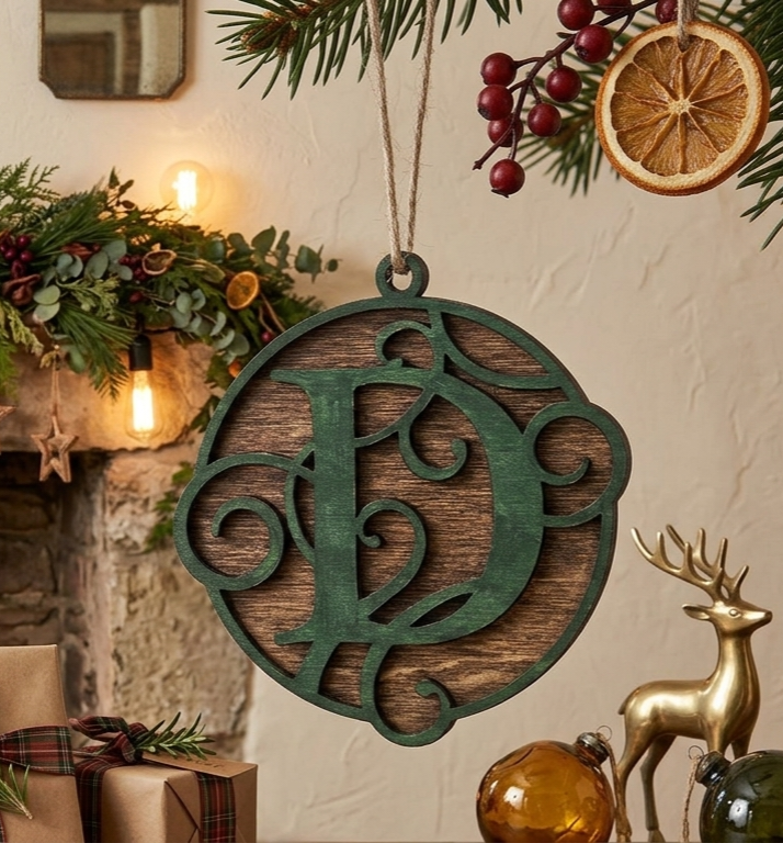 Personalized Letter Ornament