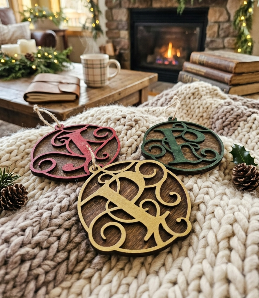 Personalized Letter Ornament