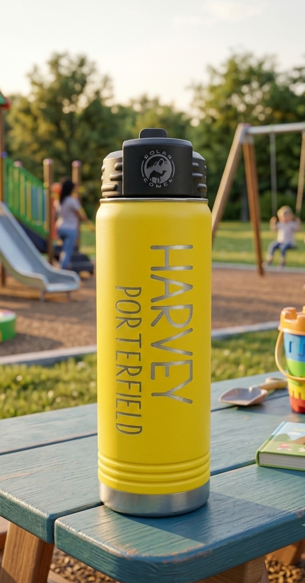 Personalized Name Water Bottle 20oz