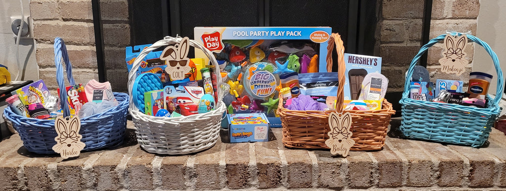 Personalized Easter Bunny Basket Tag