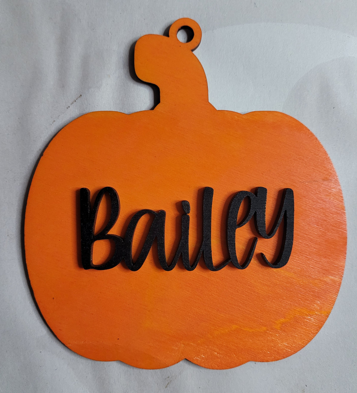 Personalized Wood Halloween Bag Tags / Ghost / Bat / Witch Hat / Pumpkin