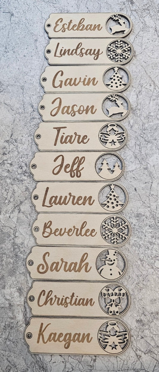 Gift/Stocking Name Tags