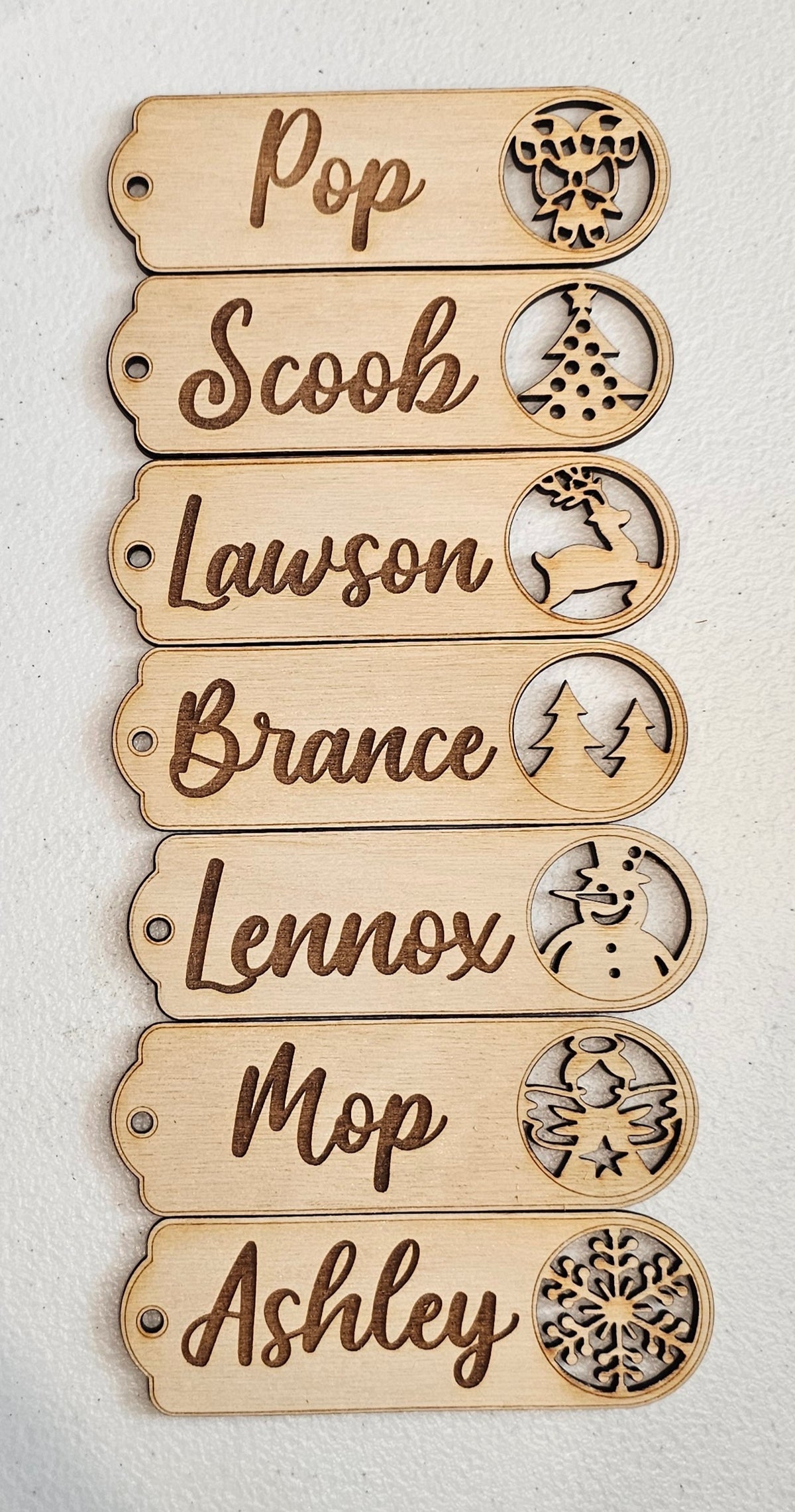 Gift/Stocking Name Tags