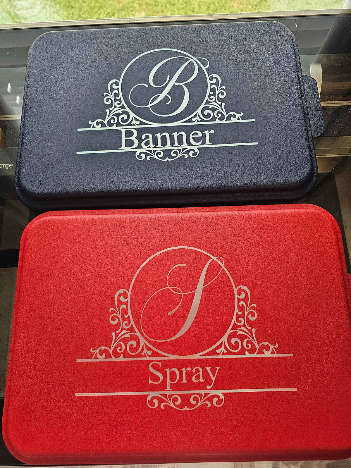 Personalized Engraved Aluminum Cake Pan with Lid - 13x9 Custom Bakeware