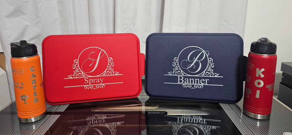 Personalized Engraved Aluminum Cake Pan with Lid - 13x9 Custom Bakeware