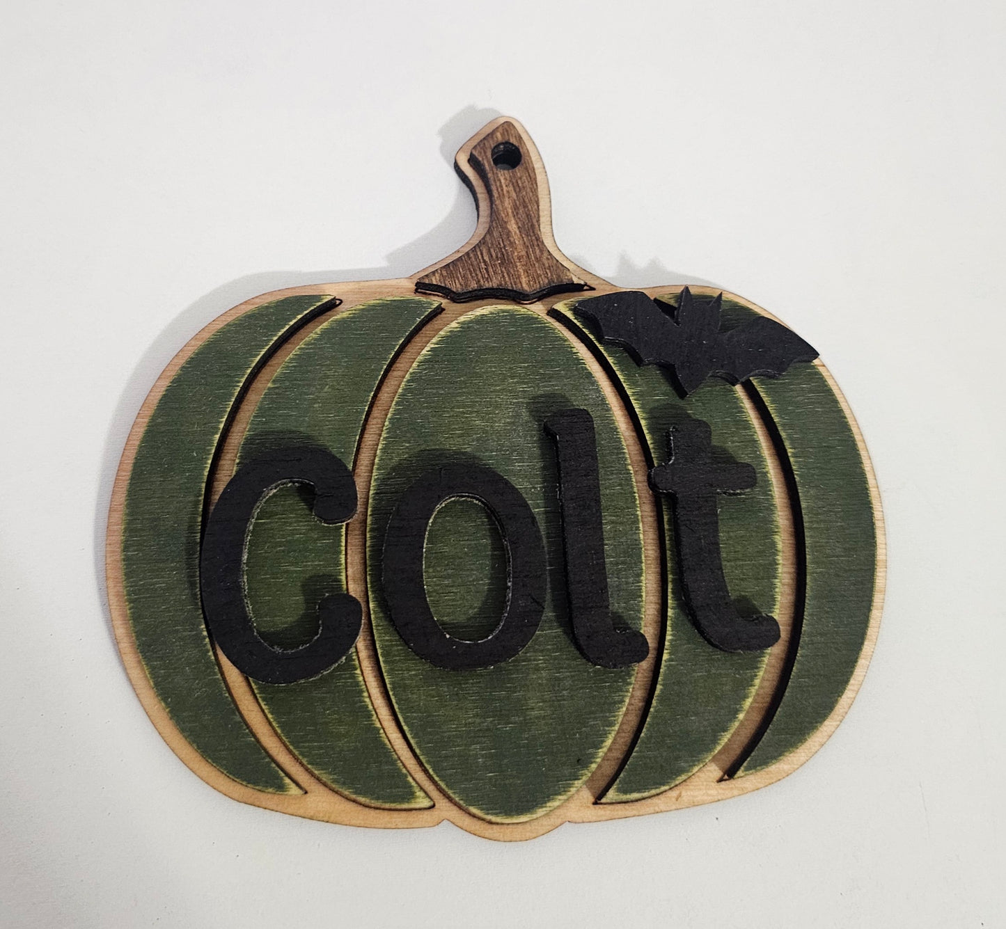 Pumpkin Halloween Tag / Halloween Bag Tag