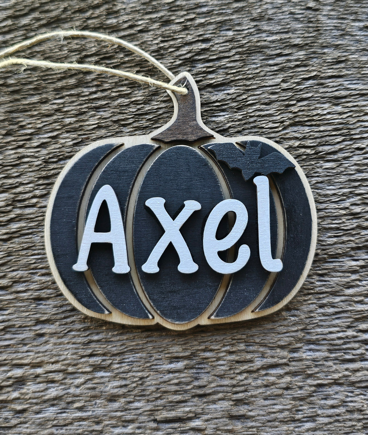 Pumpkin Halloween Tag / Halloween Bag Tag