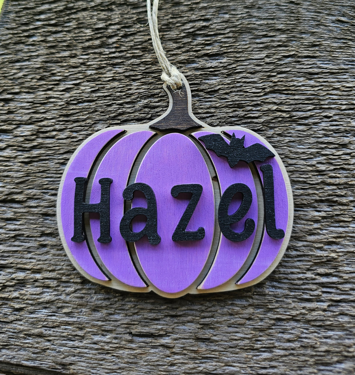 Pumpkin Halloween Tag / Halloween Bag Tag
