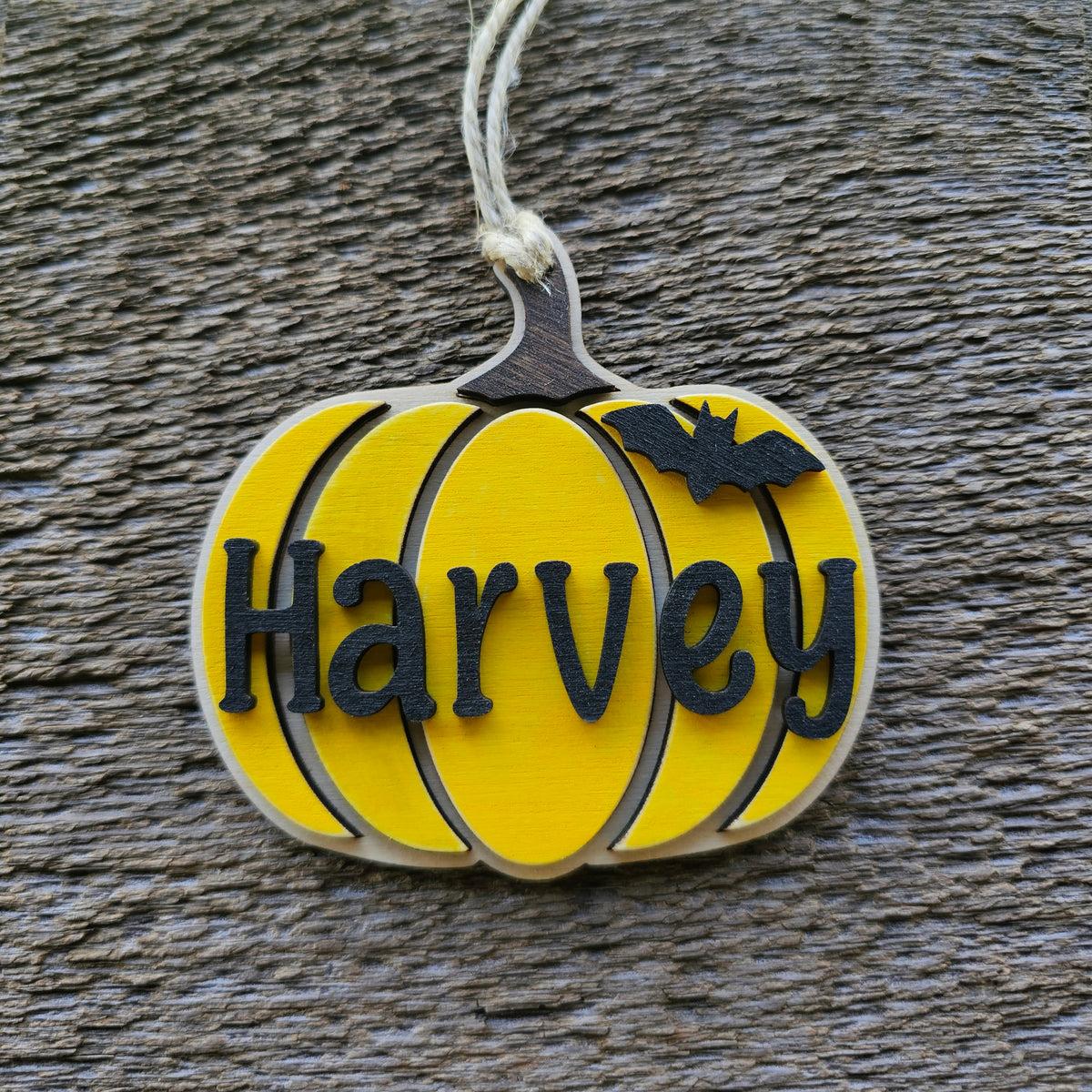 Pumpkin Halloween Tag / Halloween Bag Tag