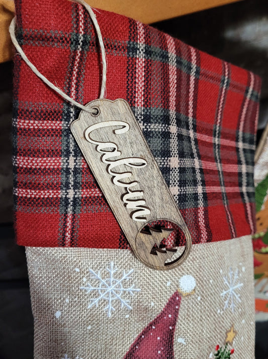 Gift/Stocking Name Tags