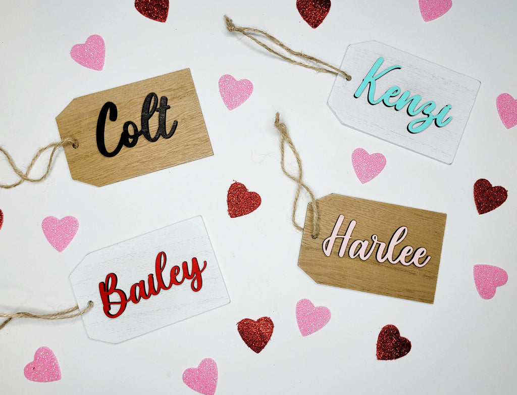 Personalized Name Gift Tags